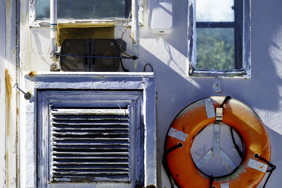 Fishing Boat Cabin Life Preserver