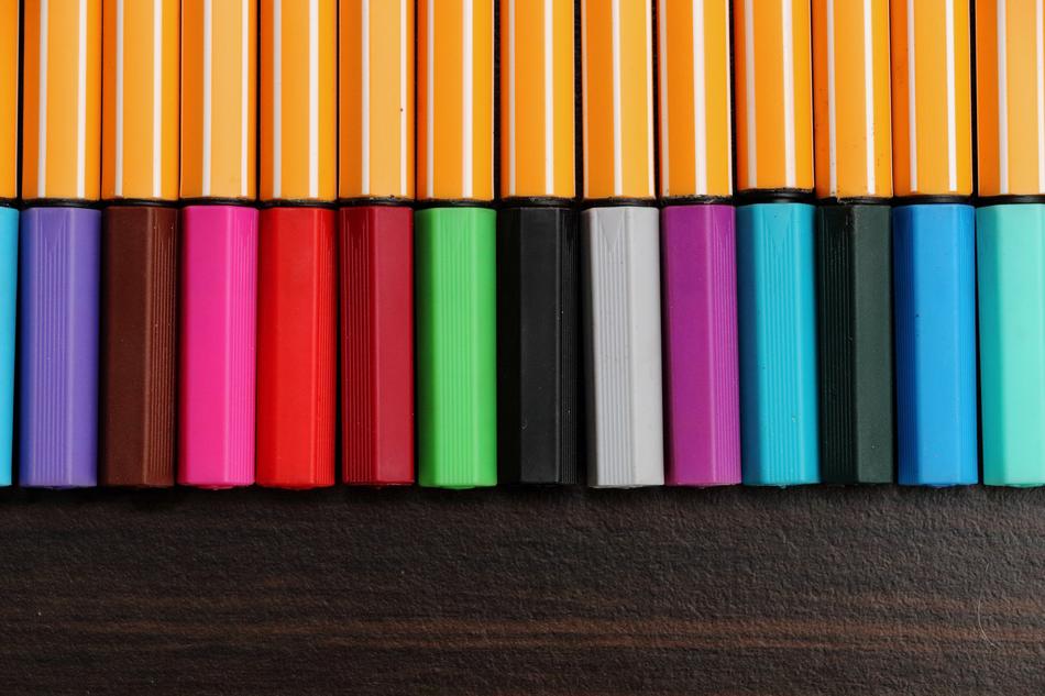 Colored Pencils Colorful Paint