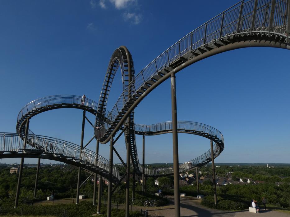 Tiger And Turtle Stairs Sculpture