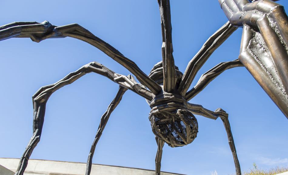Metal Sculpture Spider