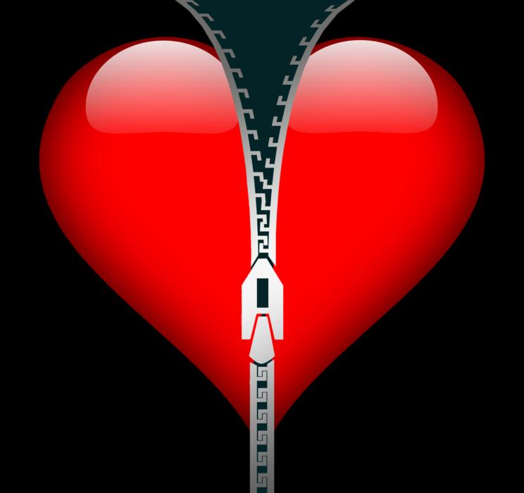 separation heart pain broken over