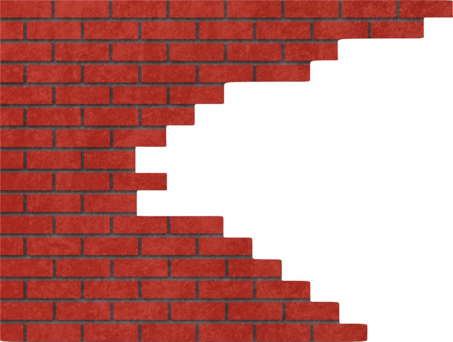 bricks wall texture red white