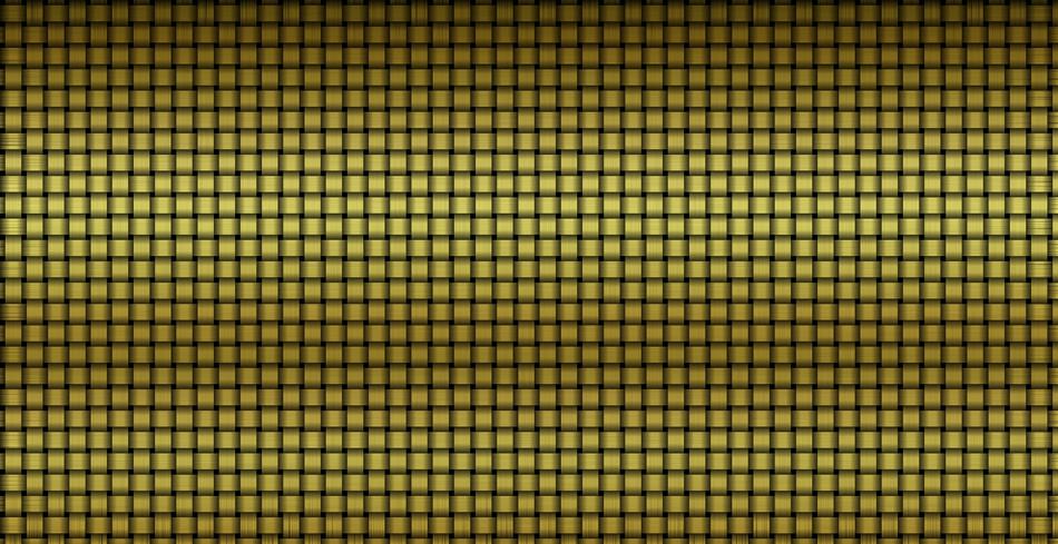 interlaced gold as background