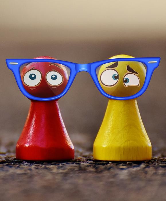 eye toys colored glasses