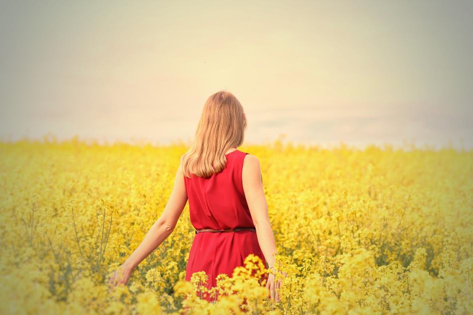 Woman Shooting Dress