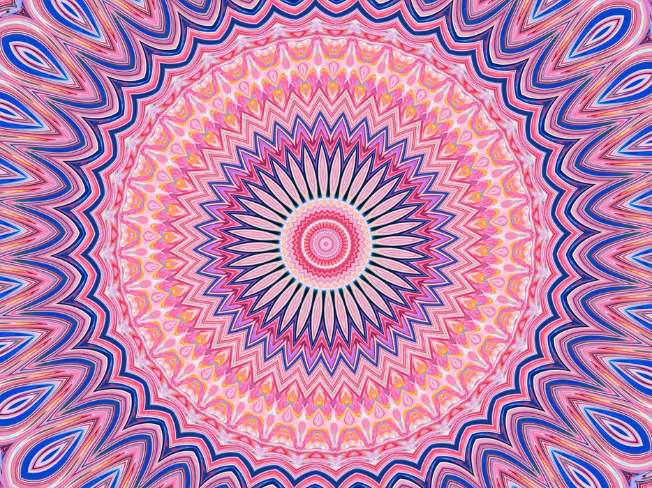 structure ponk flower as background