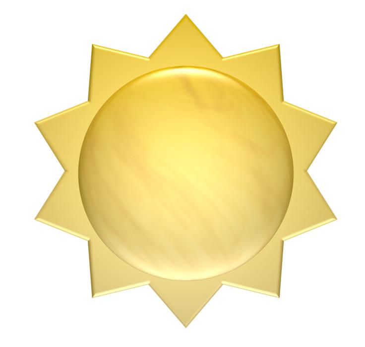 sunshine in white