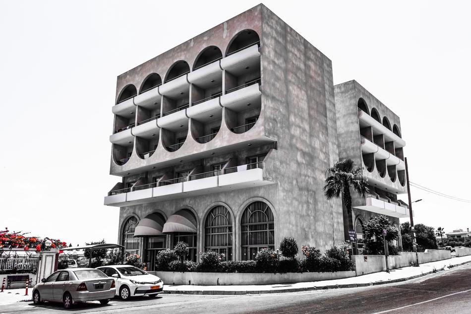 impressively beautiful Modern Architecture, protaras, cyprus