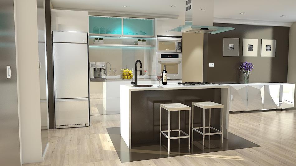 design room kitchen