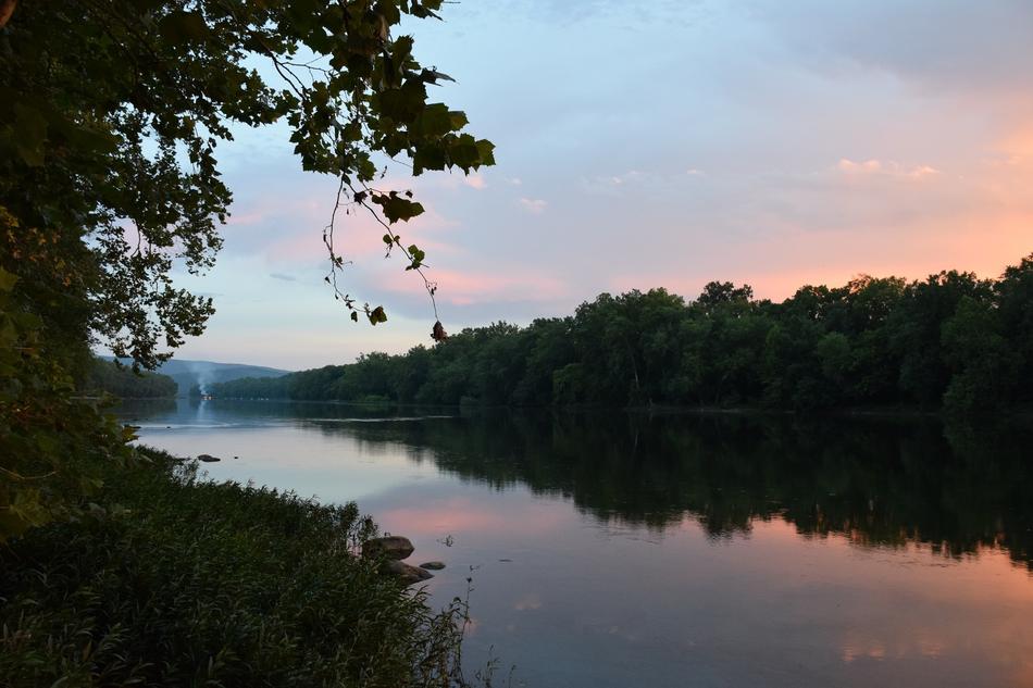 Potomac River at Sunset Landscape