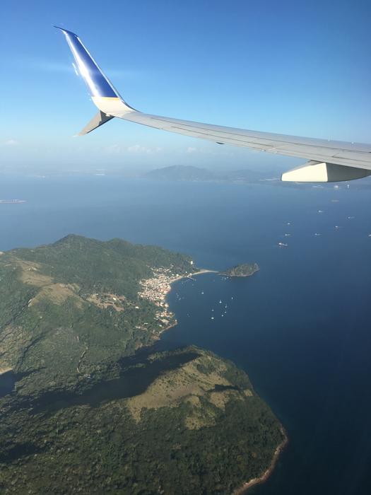 Plane Flight view of Earth
