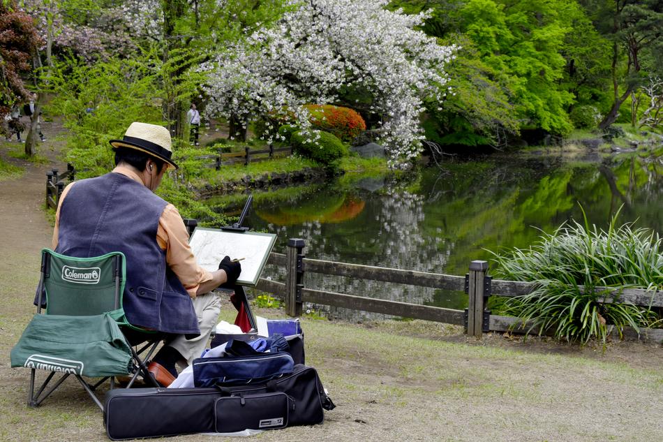 Artists japanese Garden
