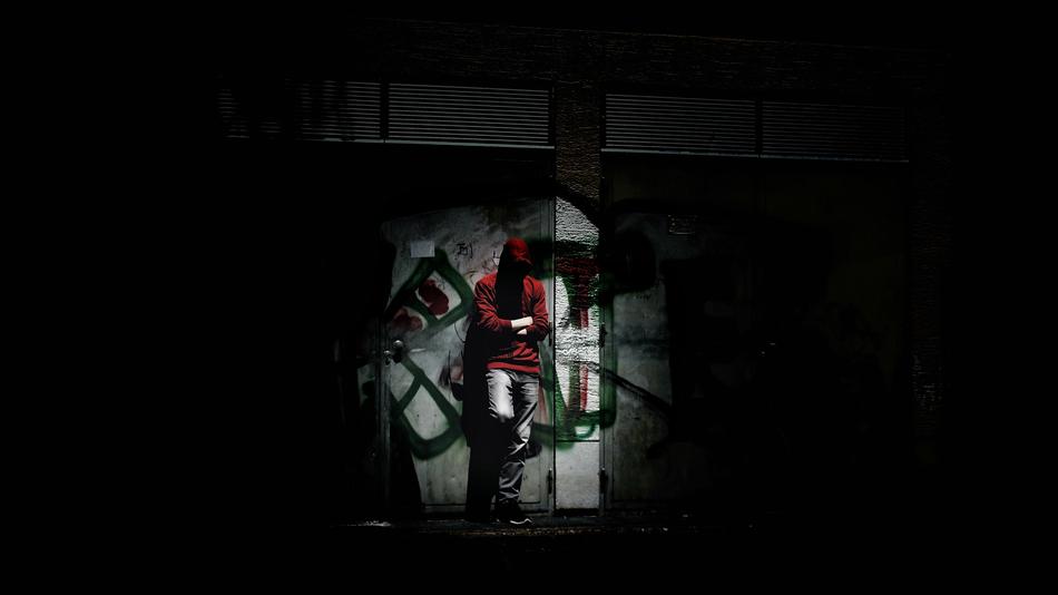 Person Dark street