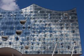 Elbe Philharmonic Hall glass facade