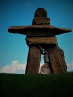perfect Figure Stone Monument