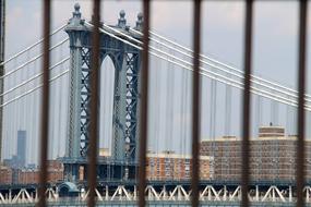The big bridge is beautiful.