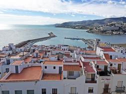 Port Sea city roof