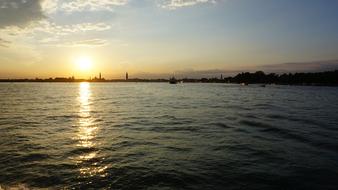 Sunset Sky Sea