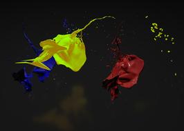 color background abstract form