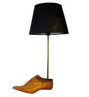 shoe collage lamp