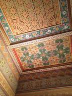 unusually beautiful Morocco Tiles Ceiling