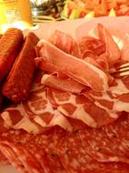 thin slices of meat