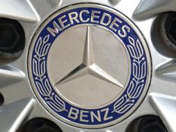 Mercedes metal sign