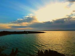 Sardinia Calasetta at Sunset