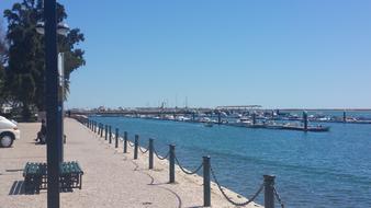 blue ocean landscape view