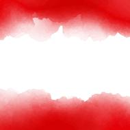 watercolor abstract background red white