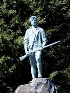 Statue Minuteman Lexington