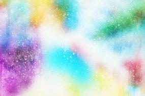 colorful watercolor as a background