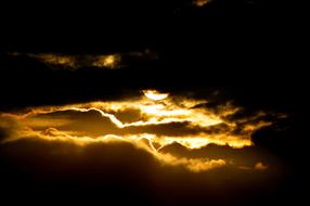 Sunset Cloud Cover Covered