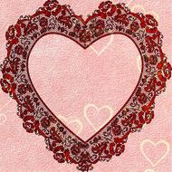 background scrapbooking paper pink heart