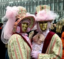 Venice Carnival Masks and costumes