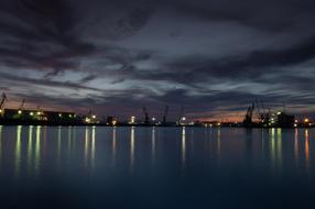 Port Burgas Harbor in Bulgaria