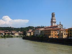 beautiful landscape in Italy