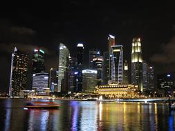 fabulous Singapore City Lights