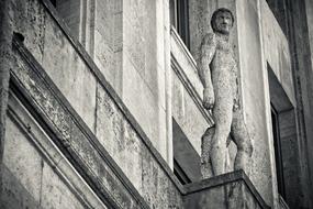 Facade Statue person