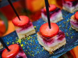 sweet strawberry snacks