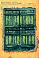 old Wooden Green window