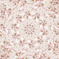 background with flower ornaments