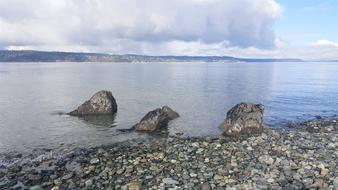 Shore Seascape view