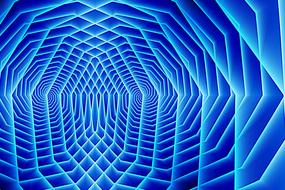 blue abstract art as background