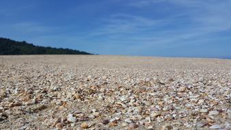Sand Beach Mar scenery