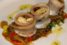 fried fish on bread