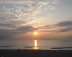 Ocean Sunrise Sea
