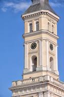 Town Hall Tower in a square in Poland