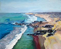 Third Region Chile beach art