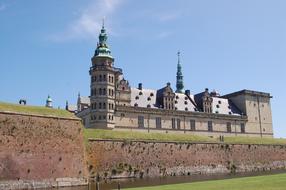 old castle on the cliff